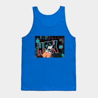 Fnf Hex neon artwork Tank Top